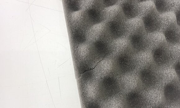 Apsorpcijska ploča od pene Mega Acoustic Sinusoid Foam 50x50 Dark Grey Apsorpcijska ploča od pene (Oštećeno) - 3