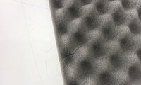 Mega Acoustic Sinusoid Foam 50x50 Dark Grey Apsorpcijska ploča od pene