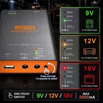 Alimentatore Joyo JP-09 Alimentatore - 3