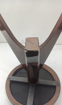 Okrągłe krzesło fortepianowe
 Bespeco SG3 Okrągłe krzesło fortepianowe Walnut (Jak nowe) - 4