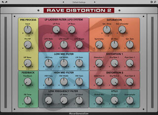 Programski Plug-In efekti Rave Generation Rave Distortion 2 (Digitalni proizvod) - 1