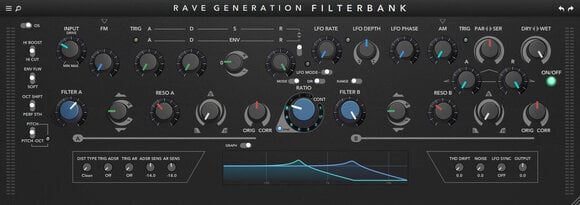 Studiový softwarový Plug-In efekt Rave Generation Filterbank (Digitální produkt) - 2