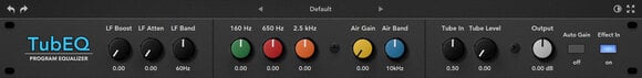 Студио софтуер Plug-In ефект Rave Generation TubEQ (Дигитален продукт) - 2