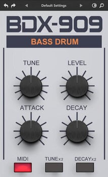VST Instrument Rave Generation BDX-909 (Дигитален продукт) - 2