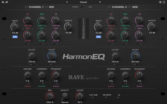 Plugins d'effets Rave Generation HarmonEQ (Produit numérique) - 2