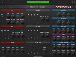 Procesador de efectos de complemento de software Rave Generation Rave Station 2 (Producto digital) - 1