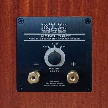 Enceinte bibliothèque Hi-Fi
 KLH Three Enceinte bibliothèque Hi-Fi West African Mahogany - 4