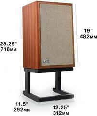 Hi-Fi Bookshelf speaker KLH Three Hi-Fi Bookshelf speaker West African Mahogany - 7