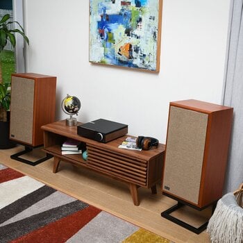 Enceinte colonne Hi-Fi KLH Five Enceinte colonne Hi-Fi West African Mahogany - 8