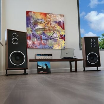 Enceinte colonne Hi-Fi KLH Seven R Enceinte colonne Hi-Fi English Walnut - 14