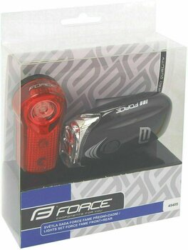 Cycling light Force Fame Set of Lights Front + Rear - 4
