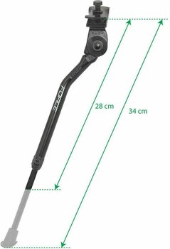 Support à bicyclette Force Kickstand F TOP 20-28'' - 2