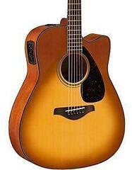 Dreadnought z elektroniką Yamaha FGX800C Sand Burst Dreadnought z elektroniką - 2