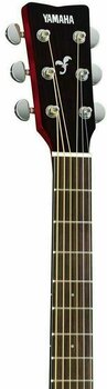 Jumbo elektro-akoestische gitaar Yamaha FSX800C Ruby Red - 3