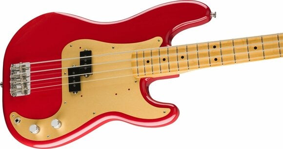 Elektrická basgitara Fender Vintera 50s Precision Bass MN Dakota Red - 4