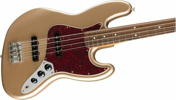 Basse électrique Fender Vintera 60s Jazz Bass PF Firemist Gold - 4