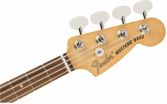 4-string Bassguitar Fender Vintera 60s Mustang Bass PF Fiesta Red - 5