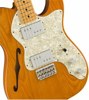 E-Gitarre Fender Vintera 70s Telecaster Thinline MN Aged Natural - 3