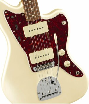 Electric guitar Fender Vintera 60s Jazzmaster PF Olympic White - 3