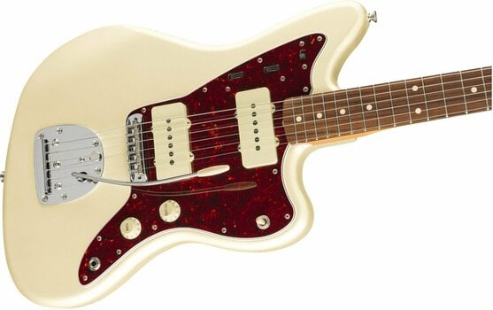 Elektrische gitaar Fender Vintera 60s Jazzmaster PF Olympic White - 4