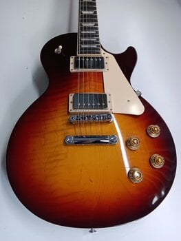 Guitare électrique Gibson Les Paul Studio Session Cream Trim Bourbon Burst Guitare électrique (Déjà utilisé) - 2