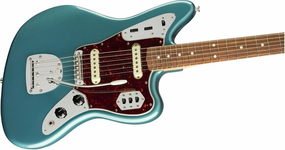 Elektrische gitaar Fender Vintera 60s Jaguar PF Ocean Turquoise - 4