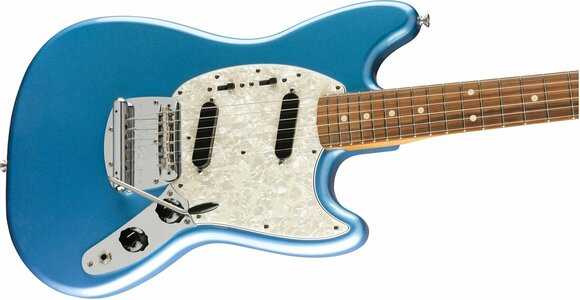 Електрическа китара Fender Vintera 60s Mustang PF Lake Placid Blue - 4