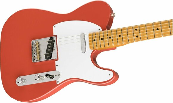 Electric guitar Fender Vintera 50s Telecaster MN Fiesta Red (Damaged) - 5
