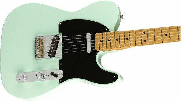 Electric guitar Fender Vintera 50s Telecaster Modified MN Surf Green - 4