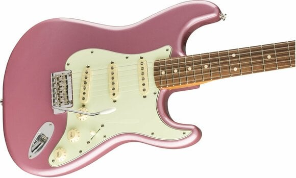 E-Gitarre Fender Vintera 60s Stratocaster Modified PF Burgundy Mist Metallic - 4
