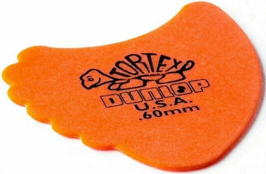 Перце за китара Dunlop 414R 0.60 Tortex Fins Перце за китара - 2