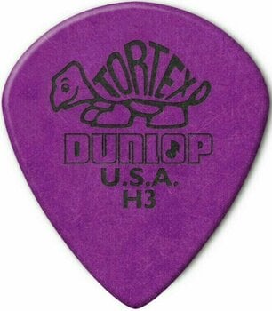 Plektra Dunlop 472R H3 Tortex Jazz Plektra - 3