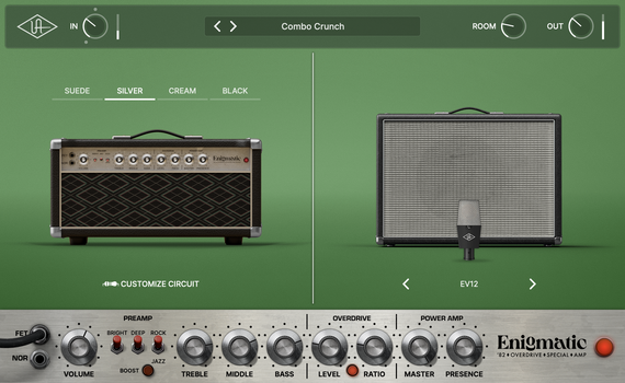 Studio software plug-in effect Universal Audio UAD Enigmatic '82 Overdrive Special Amp (Digitaal product) - 4