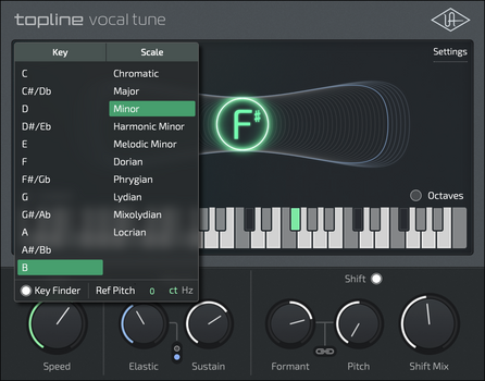 Studiový softwarový Plug-In efekt Universal Audio UAD Topline Vocal Tune (Digitální produkt) - 2