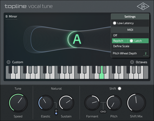 Studiový softwarový Plug-In efekt Universal Audio UAD Topline Vocal Tune (Digitální produkt) - 2