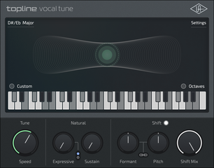 Studiový softwarový Plug-In efekt Universal Audio UAD Topline Vocal Tune (Digitální produkt) - 3