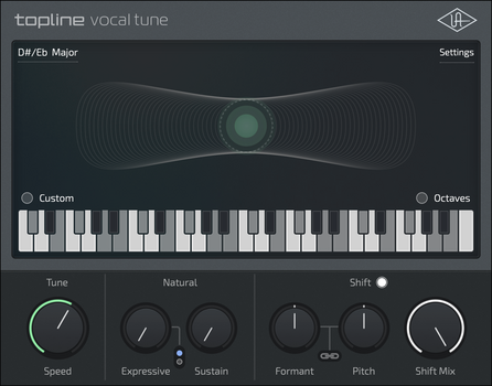 Studiový softwarový Plug-In efekt Universal Audio UAD Topline Vocal Tune (Digitální produkt) - 4
