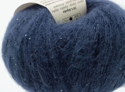 Strickgarn Austermann Starlight Alpaca & Merino 90362-5 Dark Blue Strickgarn - 2