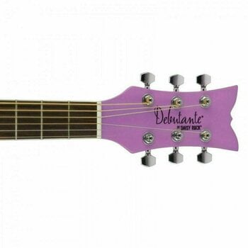 Akusztikus gitár Daisy Rock DR7401 Junior Miss Popsicle Purple - 3