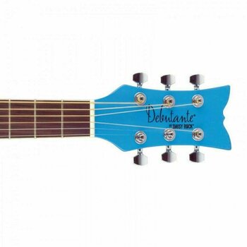 Guitarra folclórica Daisy Rock DR7402 Junior Cotton Candy Blue - 3