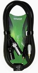 Audio Cable Bespeco EAY2X2R150 1,5 m Audio Cable - 1