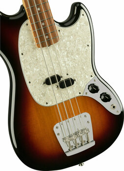 Električna bas gitara Fender Vintera 60s Mustang Bass PF 3-Tone Sunburst - 3