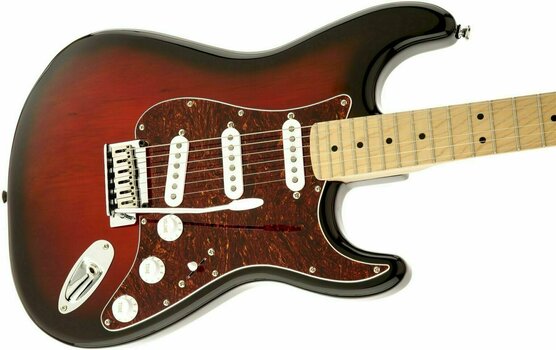 Guitare électrique Fender Squier Standard Stratocaster MN Antique Burst - 4