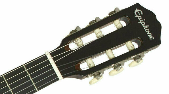 Guitarra clásica con preamplificador Epiphone CEC Coupe Antique Natural - 4