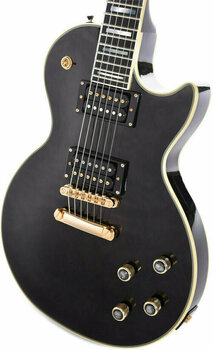 Elektrische gitaar Epiphone Prophecy Les Paul Custom Plus GX Outfit Midnight Ebony - 2