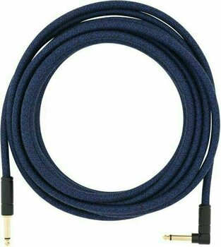 Instrument Cable Fender Festival Series Blue 5,5 m Straight - Angled - 2