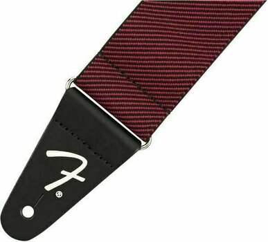 Textile guitar strap Fender Weighless Strap Red Tweed - 2