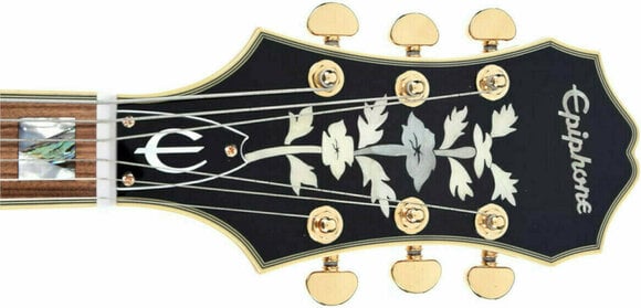 Semiakustická kytara Epiphone Broadway Vintage Natural - 4