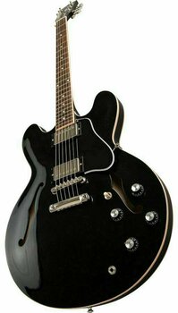 Halvakustisk gitarr Gibson ES-335 Dot Graphite Metallic - 2