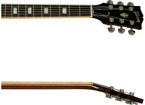 Halbresonanz-Gitarre Gibson ES-335 Figured Dark Natural - 5